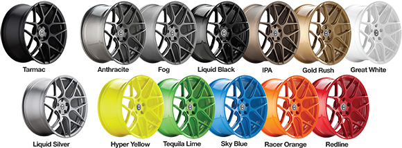 HRE FlowForm Wheels Colors