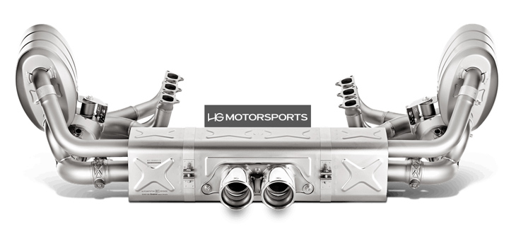 Akrapovic Evolution Line Titanium Porsche 991 GT3 Exhaust