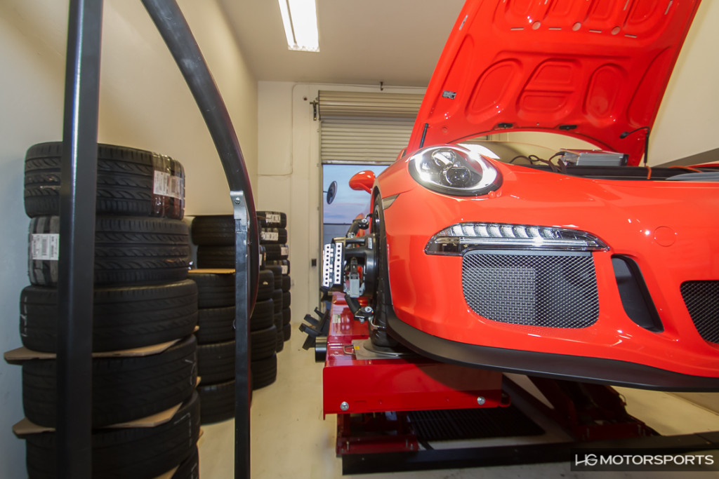 Porsche 991 GT3 Alignment