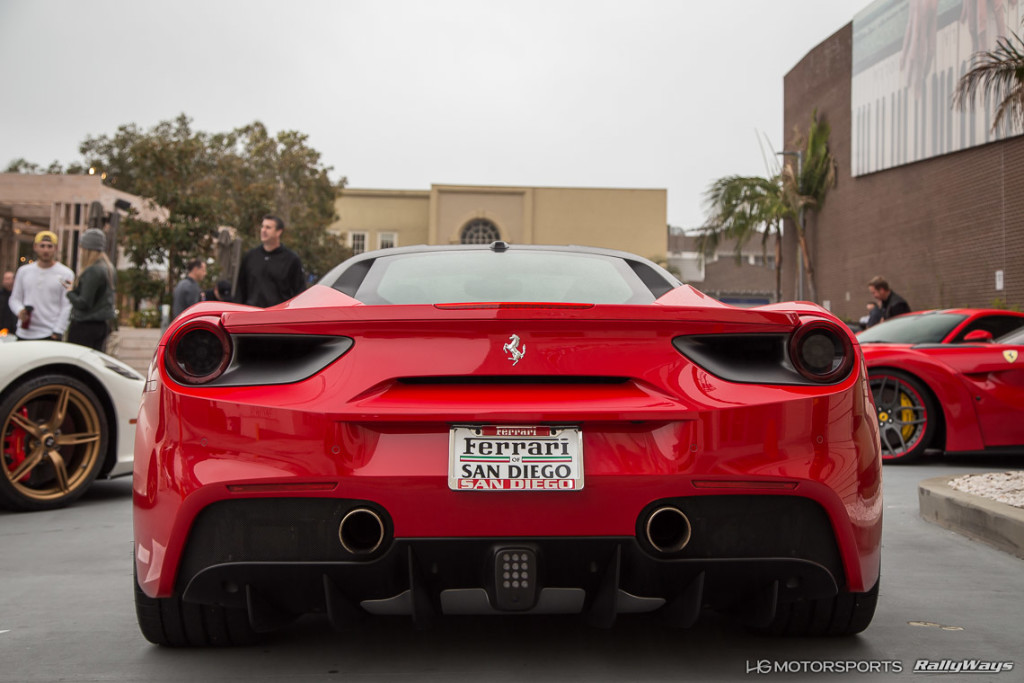 Ferrari 488 GTB - Cars and Coffee La Jolla Car Show and Meet