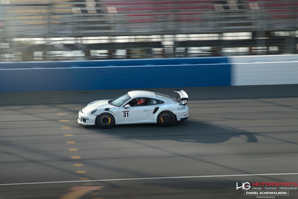 Porsche 991 GT3 RS Auto Club Speedway Front Straight