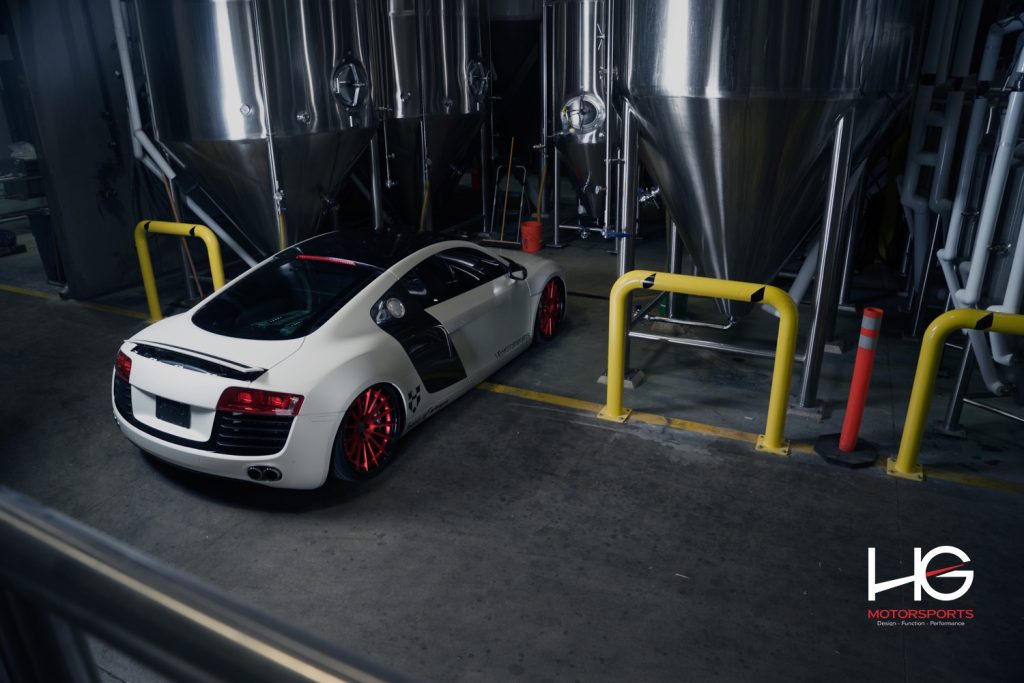 Airbagged R8 – Going Low The Right Way