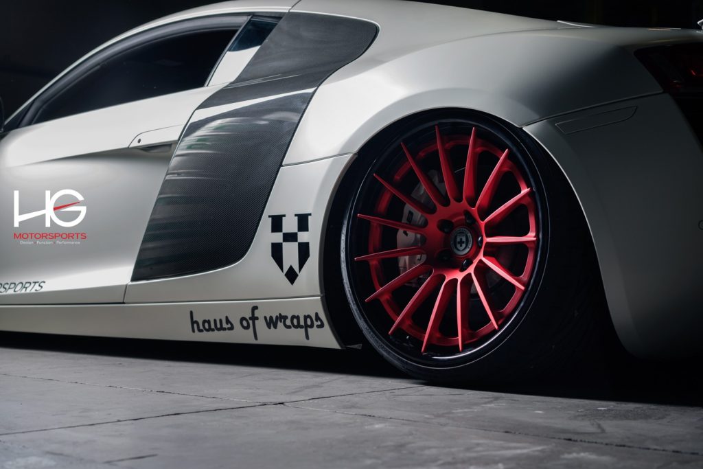 Airbagged R8 – Going Low The Right Way