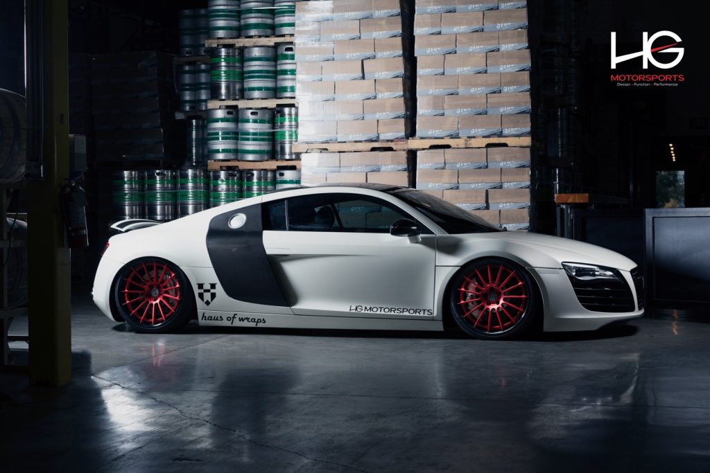 Airbagged R8 – Going Low The Right Way