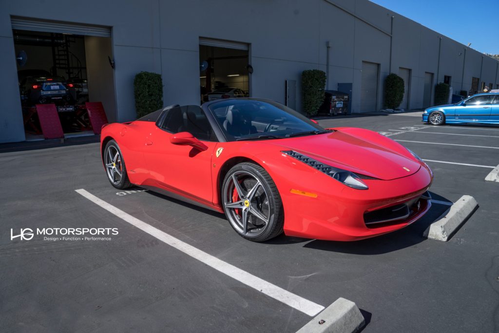 Droptop Dropped on HRE’S – Ferrari 458 Spider By HG Performance