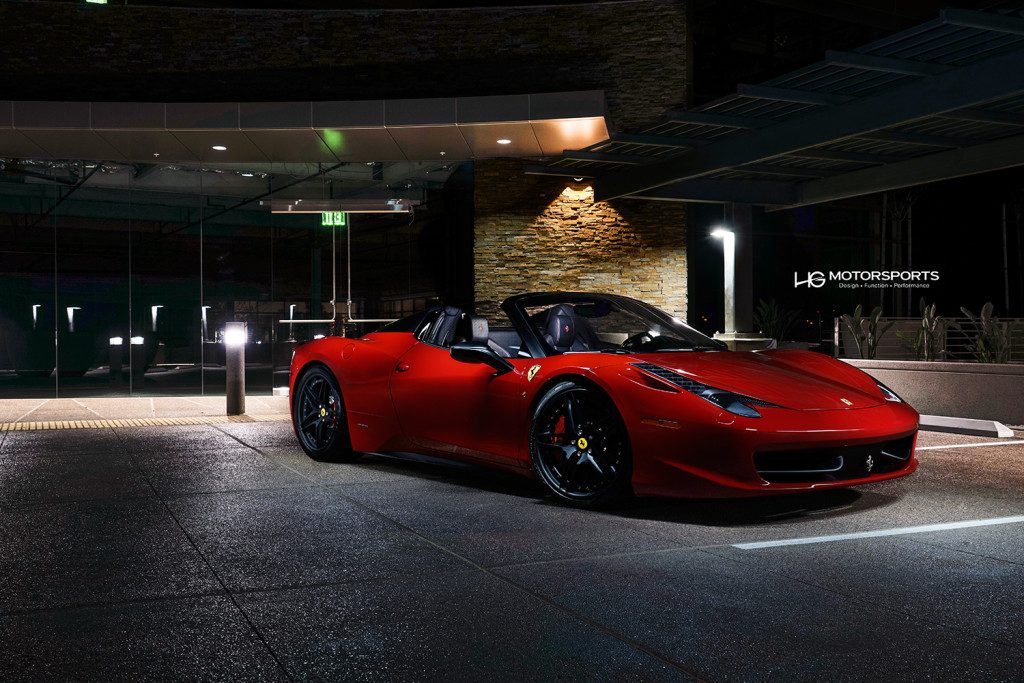 Droptop Dropped on HRE’S – Ferrari 458 Spider By HG Performance